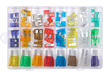 Комплект запобіжників MINI/STANDARD/MAXI 88 шт. YATO YT-83147