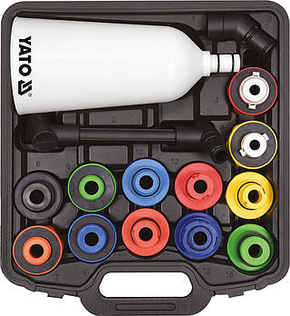 Воронка для затоки масла в двигуни з адаптерами YATO YT-06919