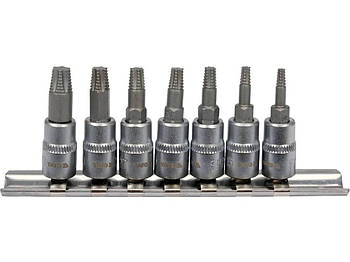 Набір біт для гвинтів TORX 7 шт YATO YT-04581