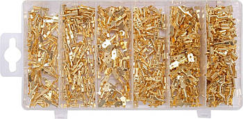 Комплект автомобільних електричних роз'ємів 600 шт YATO YT-068684