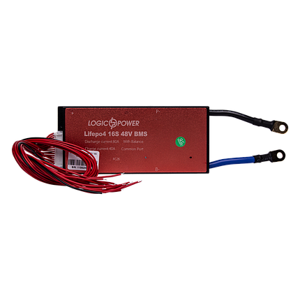 BMS плата LiFePO4 48V 16S Dis 80A Ch 40A, фото 2