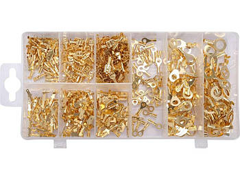 Комплект автомобільних електричних роз'ємів 450 шт YATO YT-068683