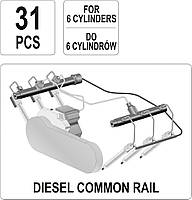 Діагностичний набір до форсунок common rail YATO YT-7306, фото 4