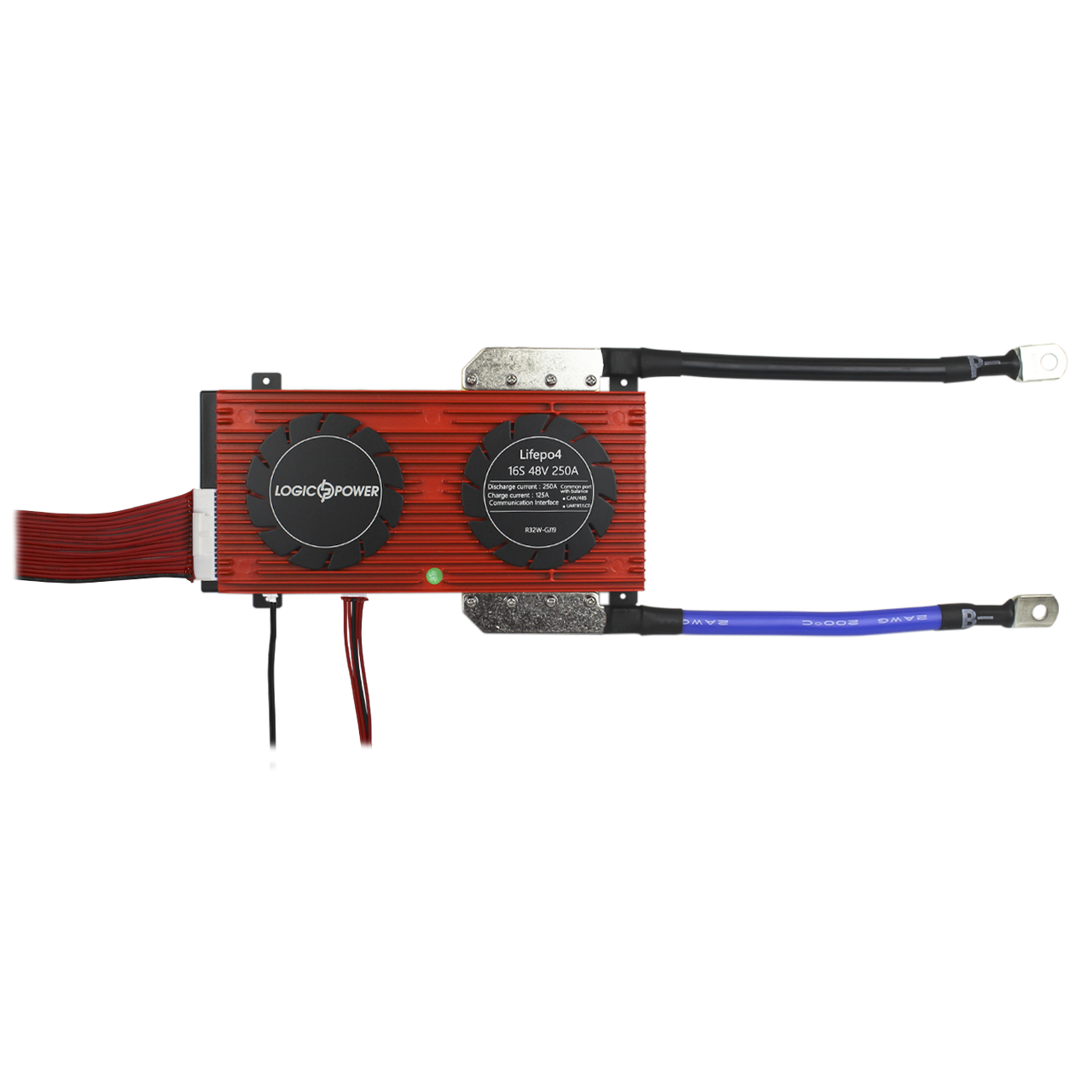 Smart BMS плата LP LiFePO4 48V 16S Dis 250A Ch 125A UART+RS485+CAN