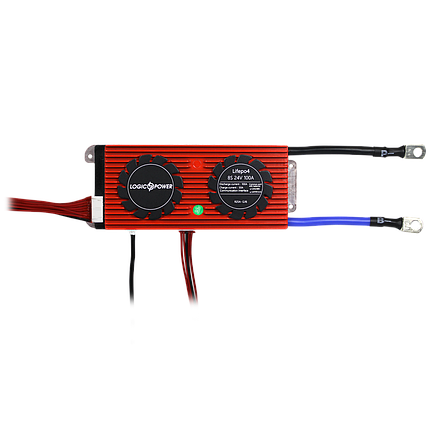 Smart BMS плата LP LiFePO4 24V 8S Dis 100A Ch 50A UART+RS485+CAN, фото 1