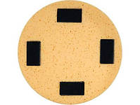 Губка диск для затирання гіпсової штукатурки YATO YT-82337, фото 3