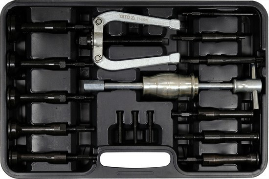 Знімач інерційних підшипників містить 15 елементів YATO YT-25390, фото 1