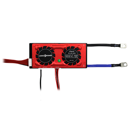 Smart BMS плата LP LiFePO4 24V 8S Dis 80A Ch 40A UART+RS485+CAN, фото 1