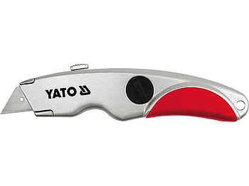 Ніж із трапецеїдальним лезом + запасні леза YATO YT-7520