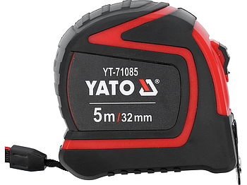 Рулетка рулонна зі сталевою стрічкою 5м х 32мм YATO YT-71085