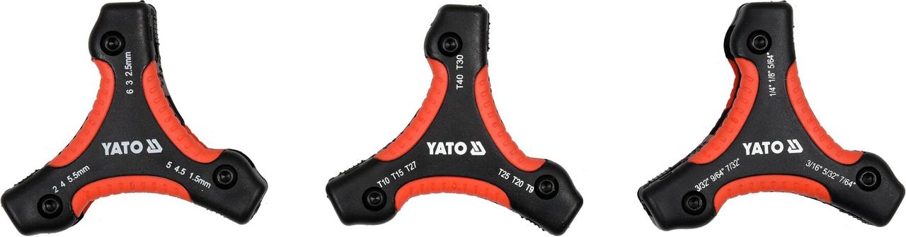 Набір ключів шестигранних 26 шт. YATO YT-05644