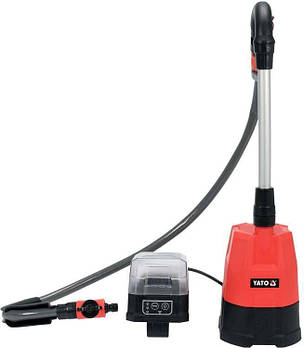 Занурювальний насос для відкачування дощової води 18V YATO YT-85281