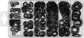 Комплект сталевих пружинних шайб 260 шт. YATO YT-06860