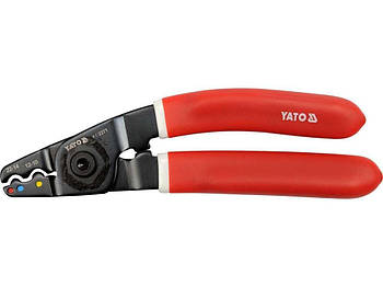Обтискні кліщі для роз'ємів 0,2÷6 мм² YATO YT-2271