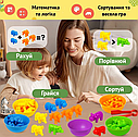 ОПТ Розвиваюча гра Сортер Монтессорі сортуй по кольорам FD2188-18, фото 4