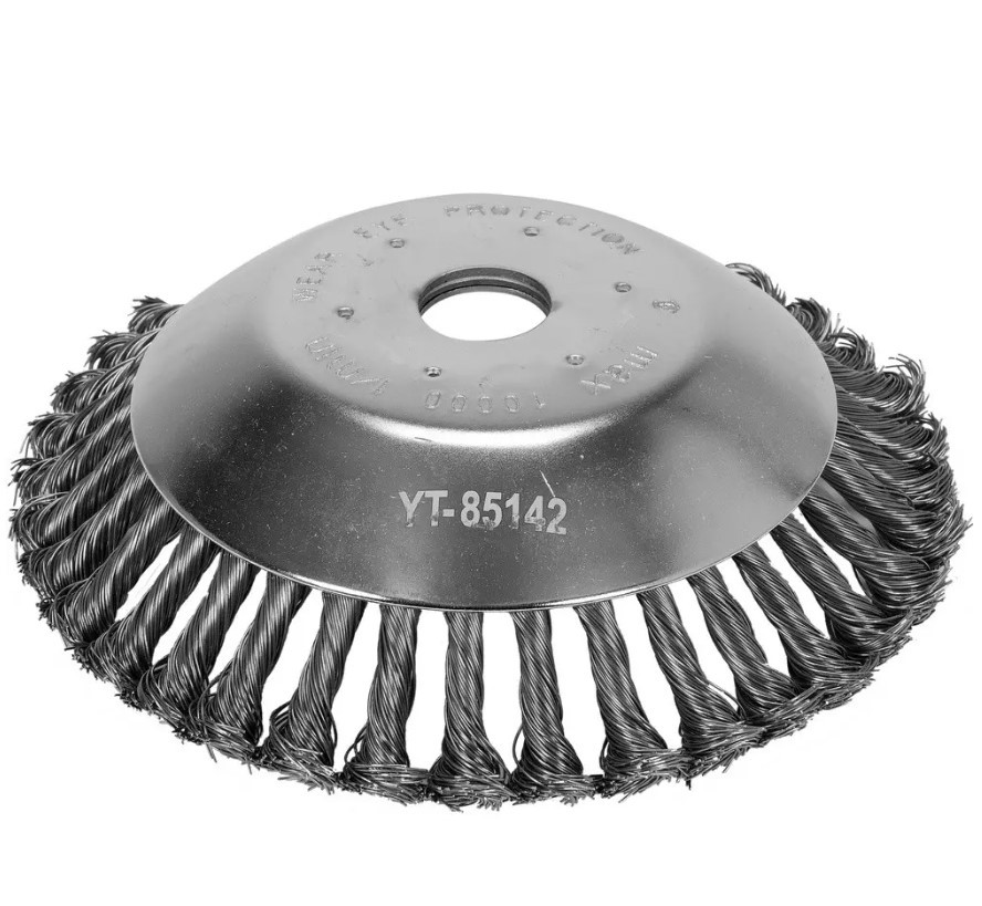 Дротяна щітка для кіс та тримерів YATO YT-85142, фото 1