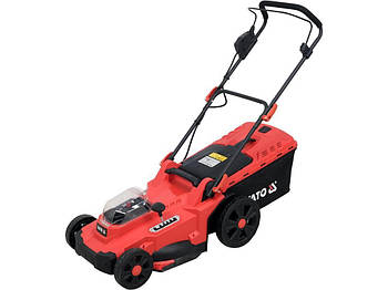 Акумуляторна газонокосарка 2X18 B, 43см, без акумулятора YATO YT-85225
