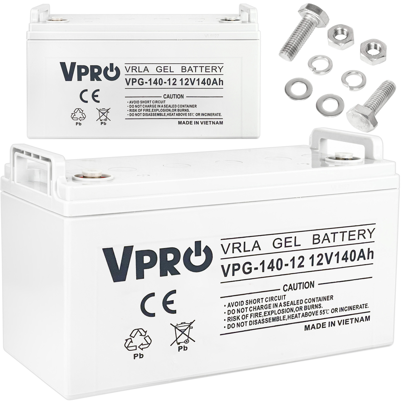Акумулятор гелевий DEEP CYCLE 140 Ач 12 В VOLT POLSKA