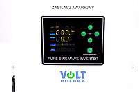 Аварійний перетворювач інвертор SINUSPRO-900E PLUS (12В/230В/900Вт) VOLT POLSKA, фото 3