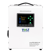 Аварійний перетворювач інвертор SINUSPRO-900E PLUS (12В/230В/900Вт) VOLT POLSKA, фото 4