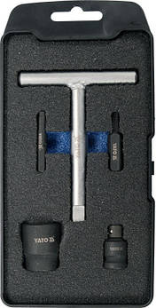 Набір ключів для пластикових масляних пробок 5 ел YATO YT-05980