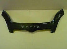 Мухобійка Toyota Yaris (1999-2005) (VT-52) Дефлектор капота накладка