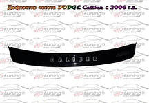 Мухобійка Dodge Caliber (2006&gt,) (VT-52) Дефлектор капота накладка