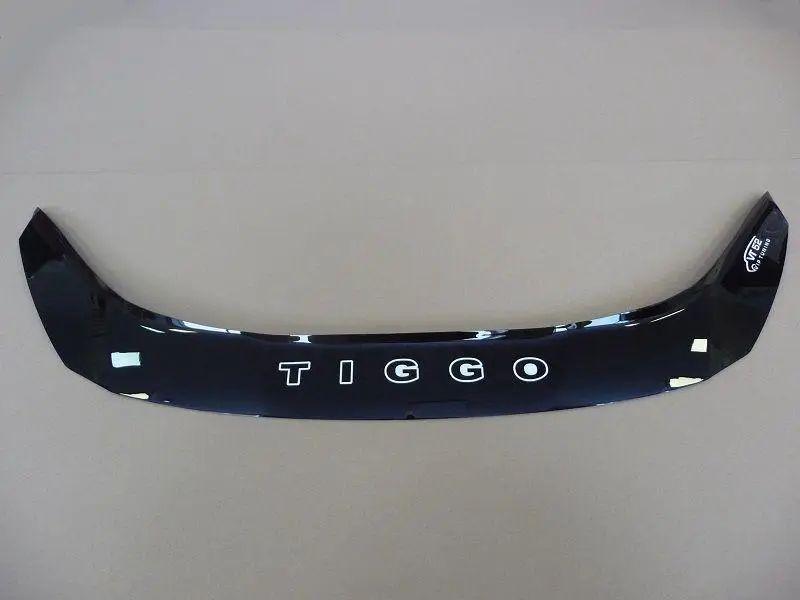 Мухобійка Chery Tiggo (T11) (2010&gt,) (VT-52) Дефлектор капота накладка