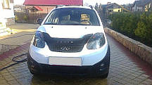 Мухобійка Chery IndiS S18D (VT-52) Дефлектор капота накладка