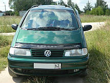 Мухобійка VW Sharan (1995-2000) (VT-52) Дефлектор капота накладка