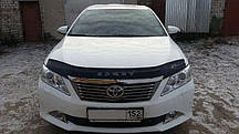 Мухобійка Toyota Camry Ru (50) (2011-2015) (VT-52) Дефлектор капота накладка
