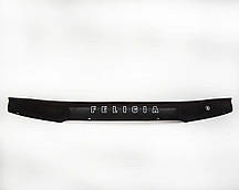 Мухобійка Skoda Felicia (1998&gt,) (VT-52) Дефлектор капота накладка