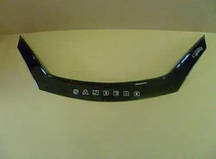 Мухобійка Renault Sandero (2008-2013) (VT-52) Дефлектор капота накладка