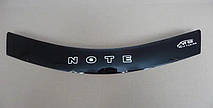 Мухобійка Nissan Note (2006-2009) (VT-52) Дефлектор капота накладка
