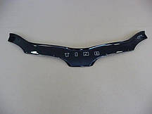 Мухобійка Nissan Almera Tino (V10) (2000-2006) (VT-52) Дефлектор капота накладка