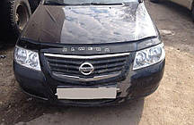 Мухобійка Nissan Almera Classic (B10) (2006&gt,) (VT-52) Дефлектор капота накладка