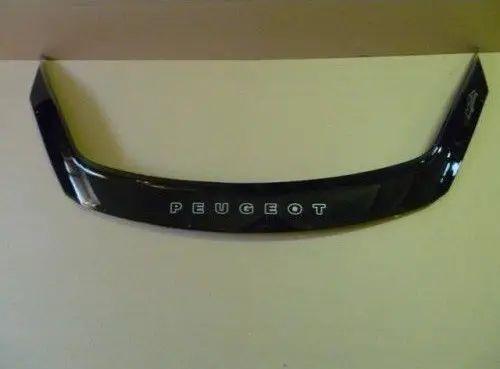 Мухобійка Peugeot 807 (2002-2011) (VT-52) Дефлектор капота накладка