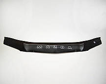 Мухобійка Mazda 626 (2000-2002) (VT-52) Дефлектор капота накладка