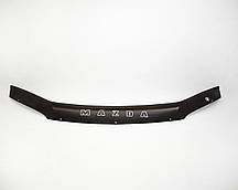 Мухобійка Mazda 323 S/F (сідан) (1998-2000) (VT-52) Дефлектор капота накладка