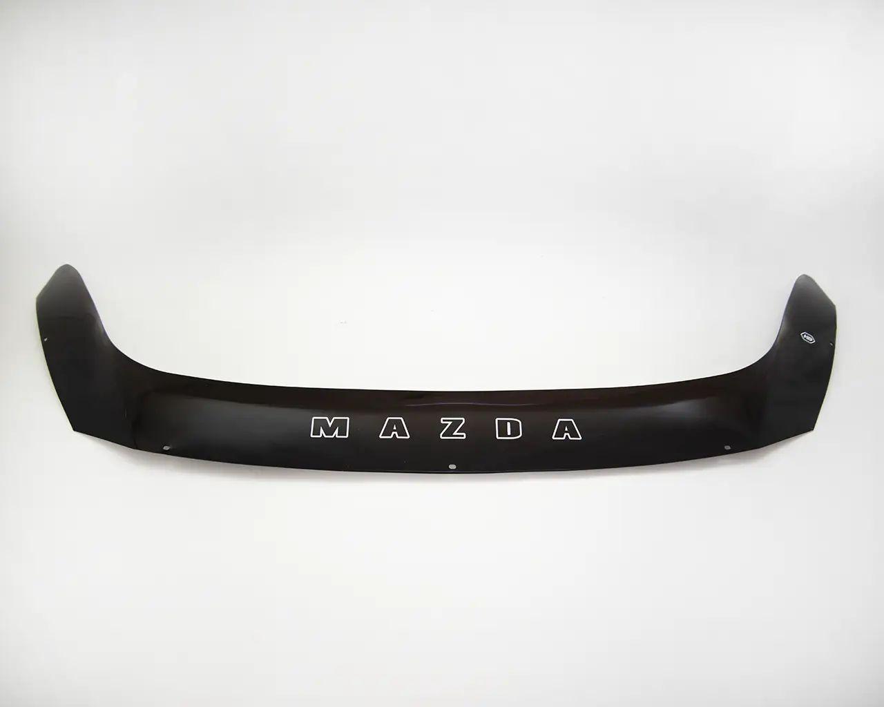 Мухобійка Mazda 3 (седан) (2013>,) (VT-52) Дефлектор капота накладка