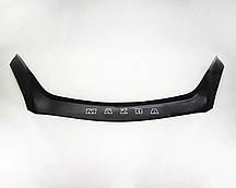 Мухобійка Mazda 3 (седан) (2009-2013) (VT-52) Дефлектор капота накладка