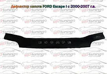 Мухобійка Ford Escape I (2000-2007) (VT-52) Дефлектор капота накладка