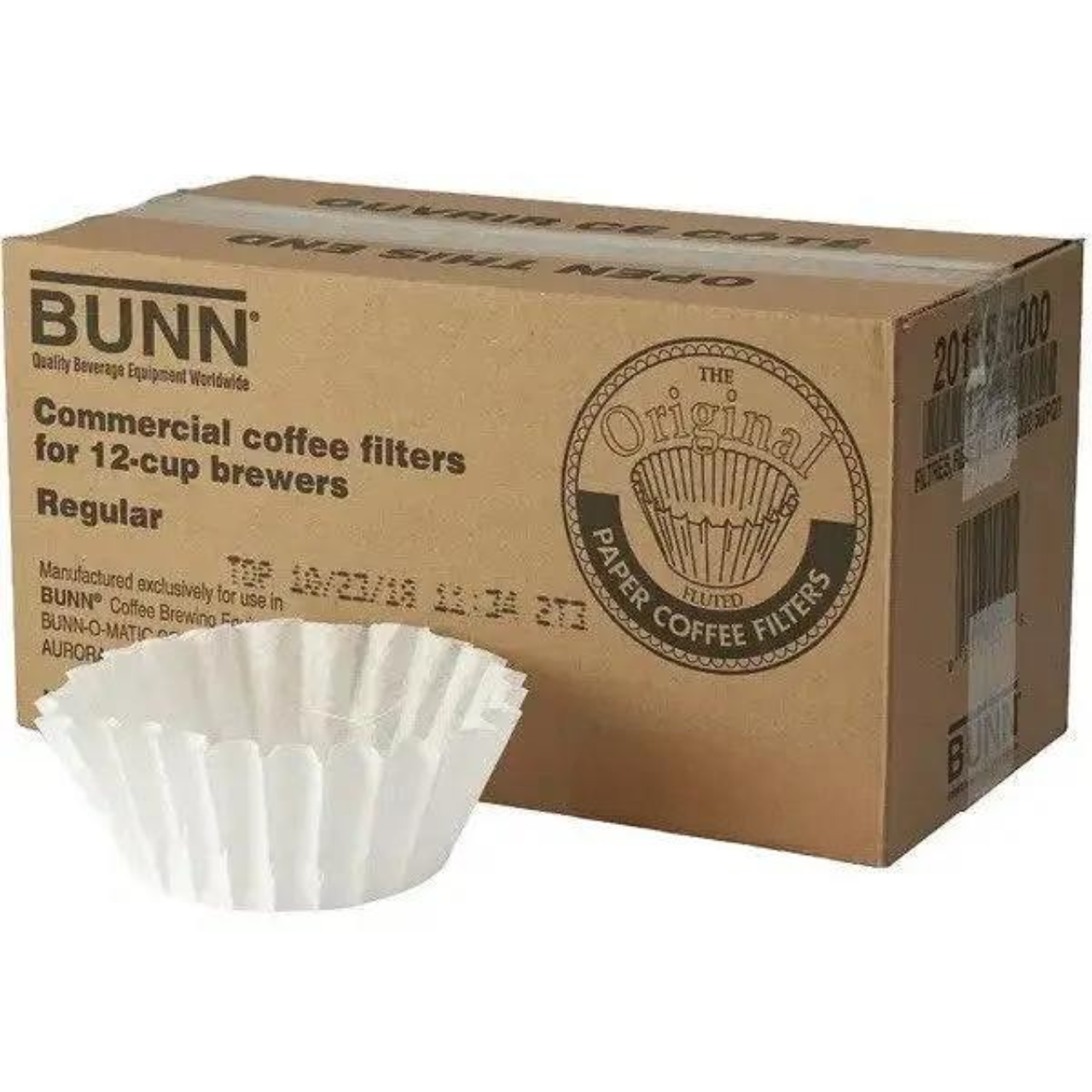 Фільтри Bunn для крапельної кавоварки 250 шт діаметр 25 см