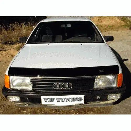 Мухобійка Audi 100 (C3) (1983-1991) (VT-52) Дефлектор капота накладка