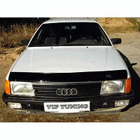 Мухобійка Audi 100 (C3) (1983-1991) (VT-52) Дефлектор капота накладка