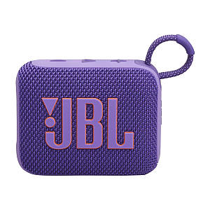 Портативна колонка Bluetooth JBL Go 4 Purple (JBLGO4PUR) фіолетова