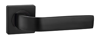 Ручка для двері на квадратній основі  Ajax Evo Jk  Bl 24  чорна