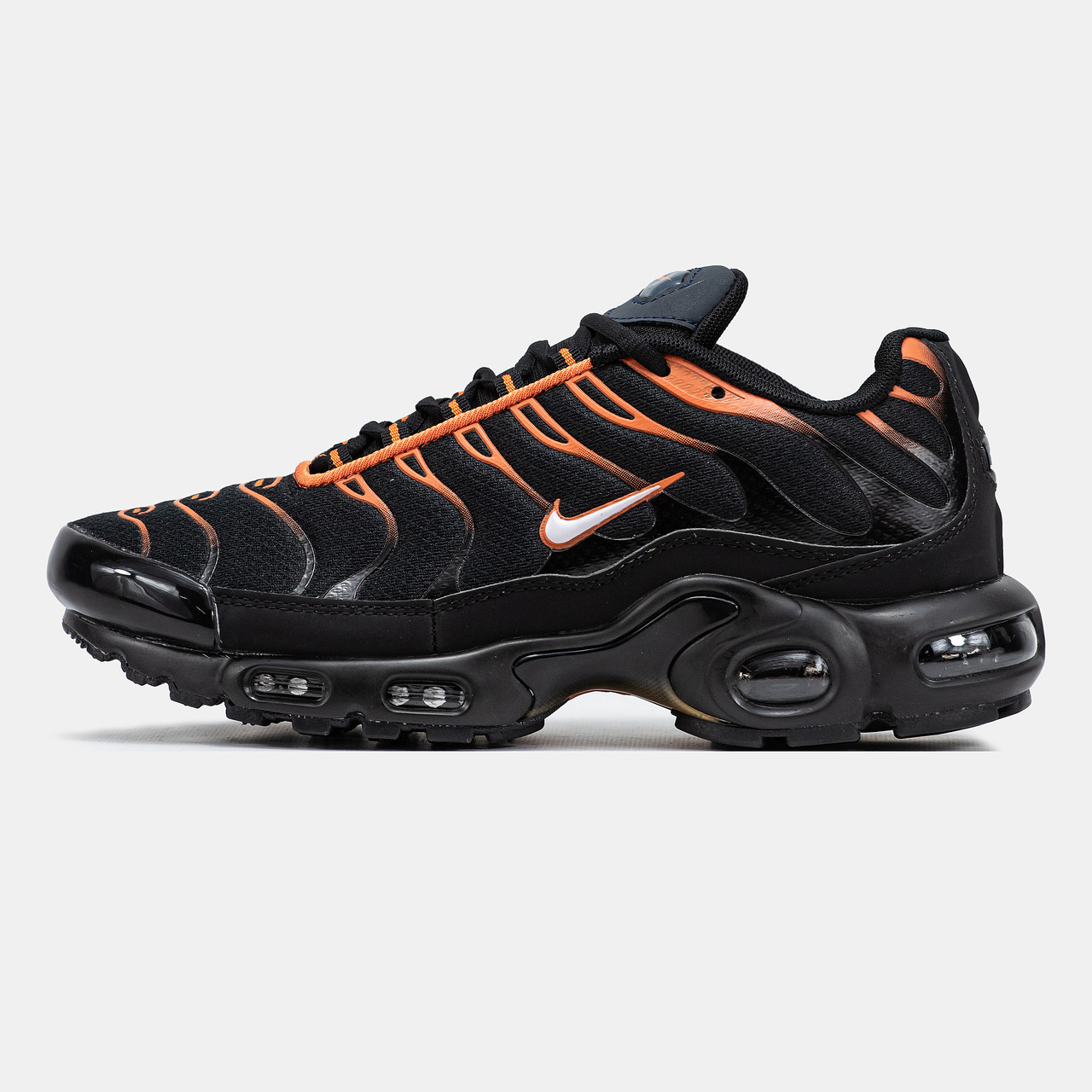 Чоловічі Кросівки Nike Air Max TN Plus Black Orange / Найк Аїр Макс ТН Плюс