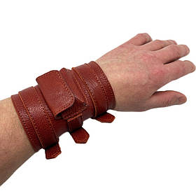 Браслет манжета з кишенею з натуральної шкіри Silver Taurus 7788.