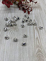 Підвіска на браслет "Бубончик" 8мм. Срібний ( 1 шт), 00-232